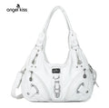 Vintage Crossbody Bag(14" x 5" x 13") - PU Hobo Tote Satchel, Lightweight Elegant Convertible Shoulder Bag, Stylish Women's Commuter Accessory, Ideal for Summer Daily Use & Mother's Day Gifts, Stylish Crossbody Bags, Convertible Shoulder Bags